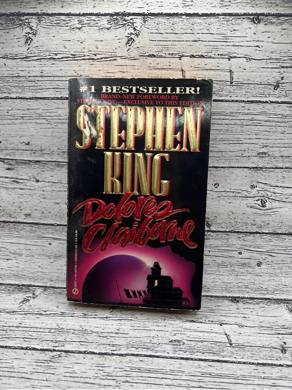 Dolores Clairborne Book By Stephen King Paperback 2nd Edition